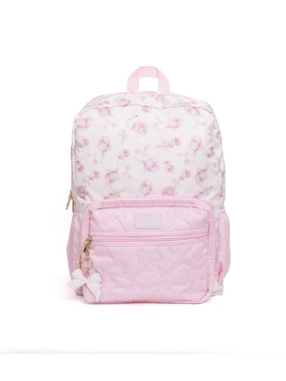 LoveShackFancy x Target - Yoobi Backpack - Everlasting Ribbon Rosa Sterling Dusk